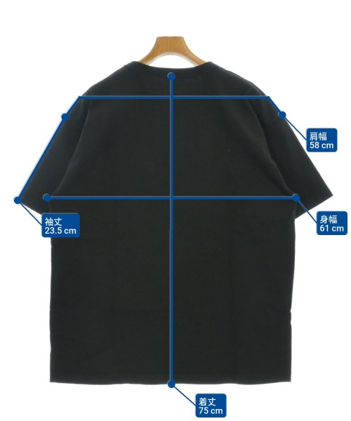 Los Angeles Apparel（ロサンゼルスアパレル）Tシャツ・カットソー 黒 サイズ:XL メンズ/2200667057500