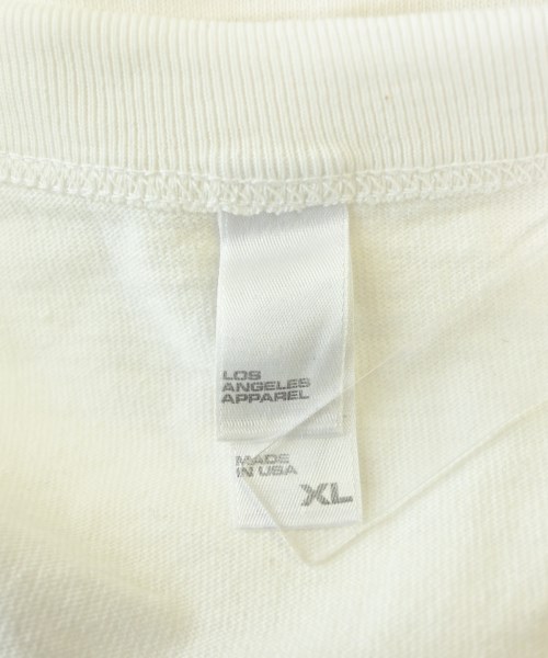 Los Angeles Apparel（ロサンゼルスアパレル）Tシャツ・カットソー 白 サイズ:XL メンズ/2200727852076