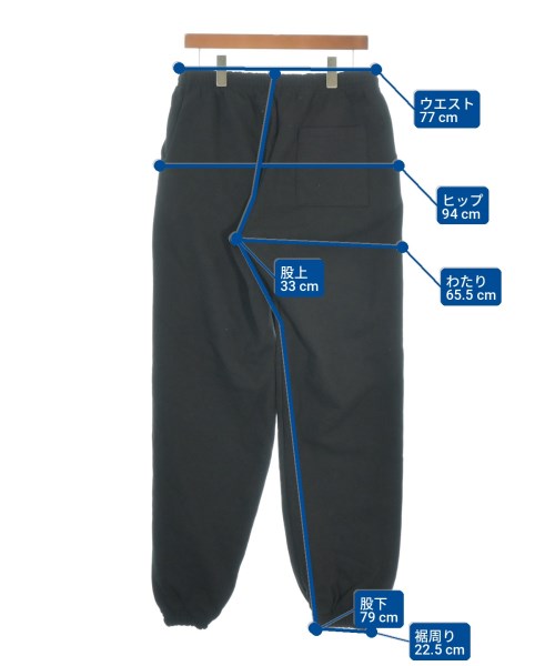 Los Angeles Apparel（ロサンゼルスアパレル）スウェットパンツ 黒 サイズ:XL メンズ/2200728611115