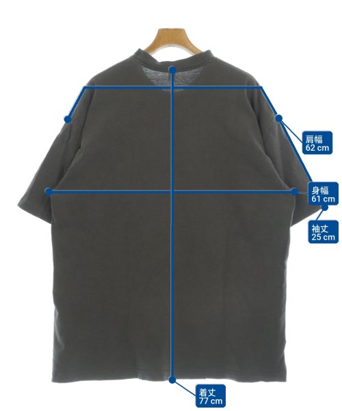 Los Angeles Apparel（ロサンゼルスアパレル）Tシャツ・カットソー グレー サイズ:XL メンズ/2200736375030