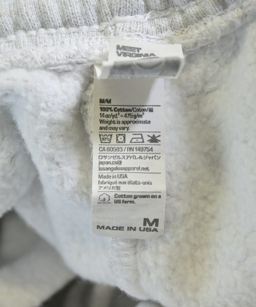 Los Angeles Apparel（ロサンゼルスアパレル）スウェットパンツ グレー サイズ:M メンズ/2200718554309