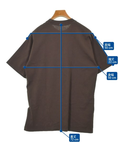 Los Angeles Apparel（ロサンゼルスアパレル）Tシャツ・カットソー 茶 サイズ:M メンズ/2200724795185