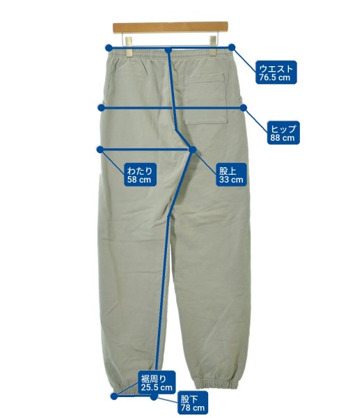 Los Angeles Apparel（ロサンゼルスアパレル）スウェットパンツ 緑 サイズ:L メンズ/2200724070046