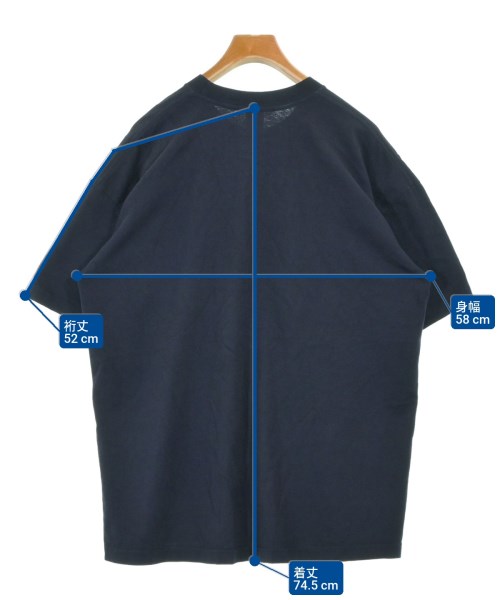 Los Angeles Apparel（ロサンゼルスアパレル）Tシャツ・カットソー 紺 サイズ:XL メンズ/2200690255010