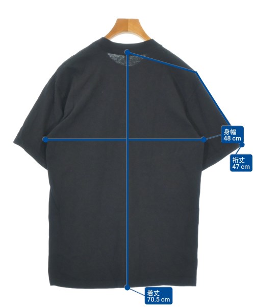 Los Angeles Apparel（ロサンゼルスアパレル）Tシャツ・カットソー 黒 サイズ:S メンズ/2200690727074