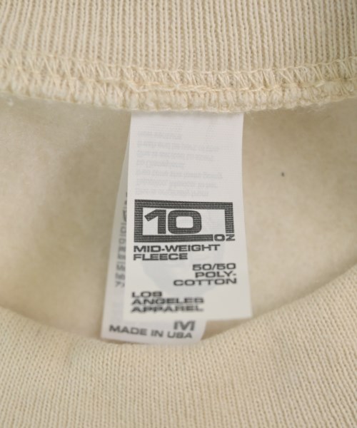 Los Angeles Apparel（ロサンゼルスアパレル）スウェット 白 サイズ:M メンズ/2200691399096