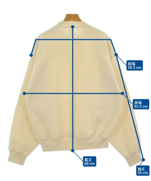 Los Angeles Apparel（ロサンゼルスアパレル）スウェット 白 サイズ:M メンズ/2200691399096