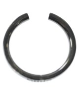 CAREERING（キャリアリング）ピアス 黒 サイズ:- メンズ/2200656489114