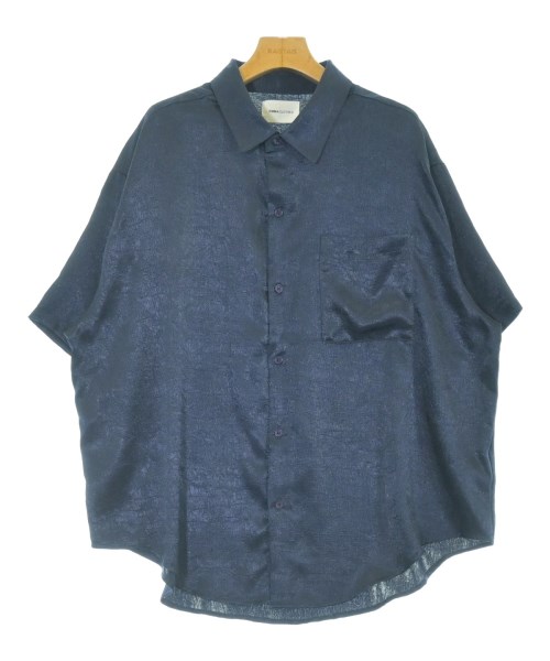 EMMA CLOTHES(エマクローズ)カジュアルシャツ 紺 サイズ:L/2200674539273