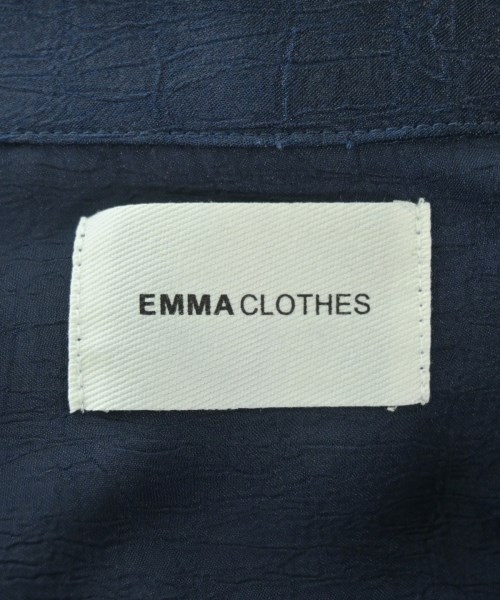 EMMA CLOTHES（エマクローズ）カジュアルシャツ 紺 サイズ:L レディース/2200674539273