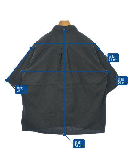 EMMA CLOTHES（エマクローズ）カジュアルシャツ 黒 サイズ:M メンズ/2200655254065