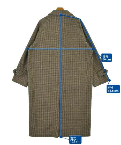 EMMA CLOTHES（エマクローズ）ステンカラーコート ベージュ サイズ:S メンズ/2200647224045