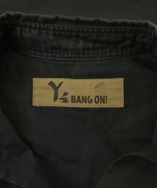 Y's BANG ON!（ワイズバングオン）カジュアルシャツ 黒 サイズ:2(M位) メンズ/2200642293015