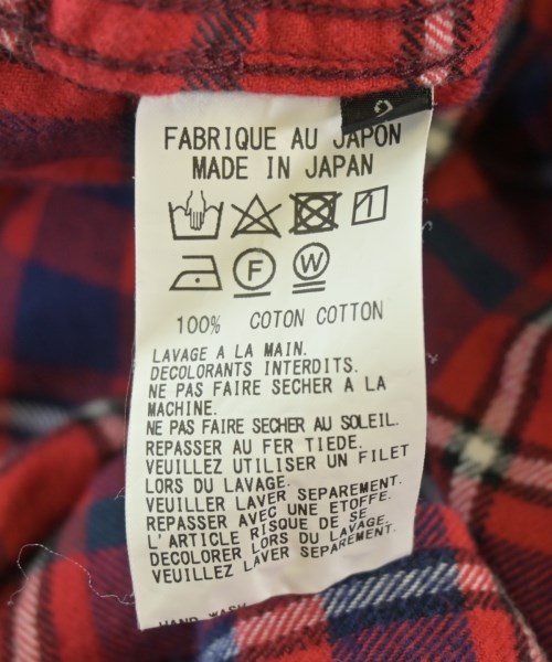 Y's BANG ON!（ワイズバングオン）カジュアルシャツ 赤 サイズ:2(M位) メンズ/2200661438039