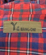 Y's BANG ON!（ワイズバングオン）カジュアルシャツ 赤 サイズ:2(M位) メンズ/2200661438039