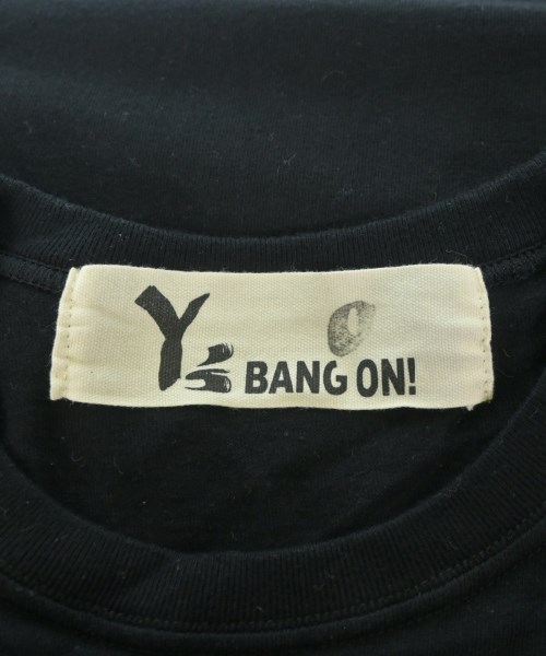 Y's BANG ON!（ワイズバングオン）Tシャツ・カットソー 黒 サイズ:2(M位) メンズ/2200725130015
