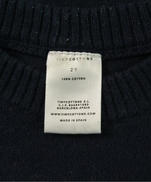 tinycottons（タイニーコットンズ）ニット 紺 サイズ:90(24M) キッズ/2200637553162