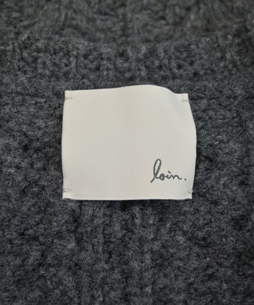 loin.（ロワン）カーディガン グレー サイズ:F レディース/2200630517109