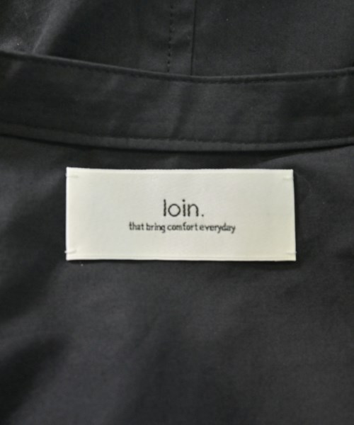 loin.（ロワン）シャツワンピース 紺 サイズ:F レディース/2200644769013
