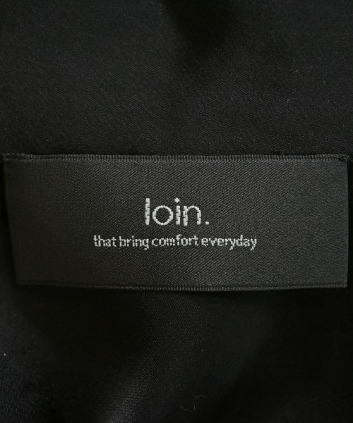 loin.（ロワン）オールインワン/サロペット 黒 サイズ:38(M位) レディース/2200674377028