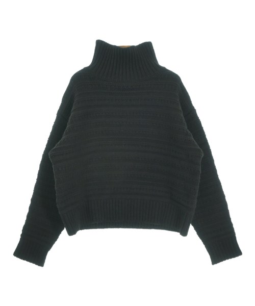 loin.(ロワン)ニット・セーター 黒 サイズ:F/2200645824032