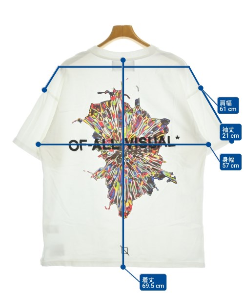 Architect.4.Archive（エーフォーエー）Tシャツ・カットソー 白 サイズ:F メンズ/2200713806182
