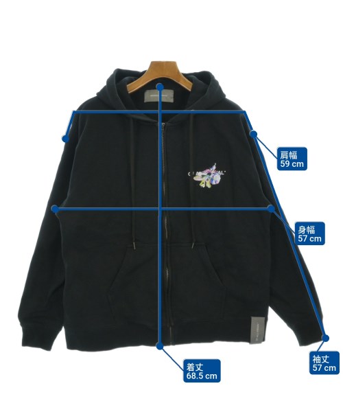 Architect.4.Archive（エーフォーエー）パーカー 黒 サイズ:F メンズ/2200666731012