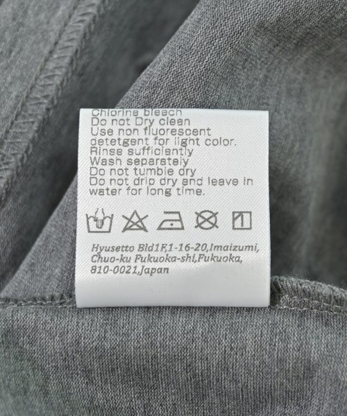 FIDES（フィデス）Tシャツ・カットソー グレー サイズ:M メンズ/2200712473101