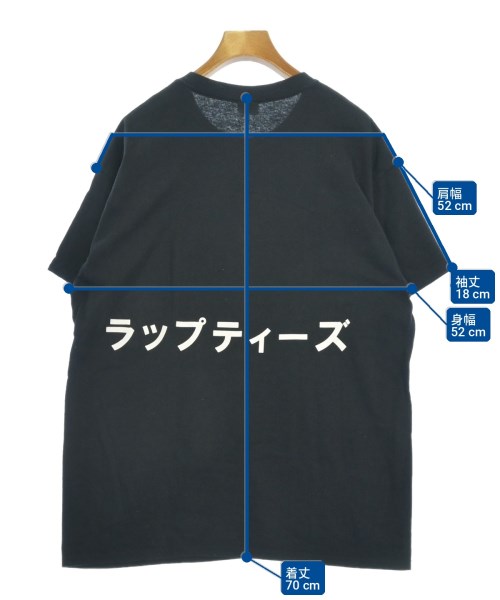 RAPTEES（ラップティーズ）Tシャツ・カットソー 黒 サイズ:L メンズ/2200726811043