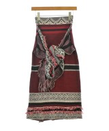 NUMBERCODE CONSTRUCT（ナンバーコードコンストラクト）ロング・マキシ丈スカート 赤 サイズ:1(S位) レディース/2200640917180