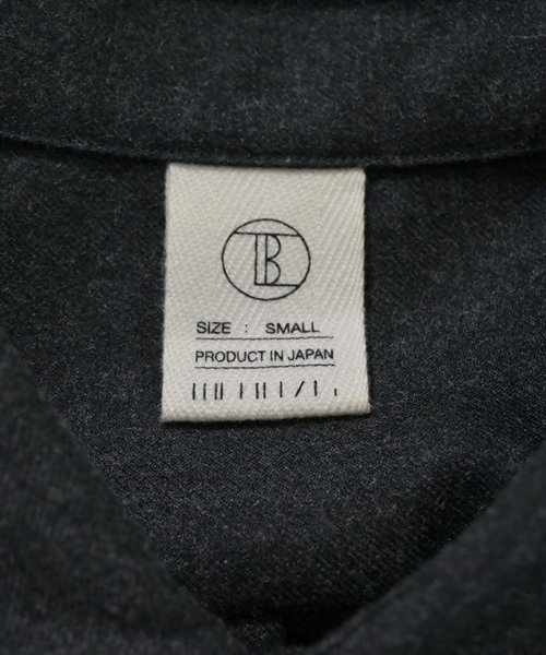 THE LIBRARY（ザライブラリー）カジュアルシャツ グレー サイズ:S メンズ/2200620413121