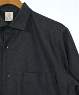 THE LIBRARY（ザライブラリー）カジュアルシャツ グレー サイズ:S メンズ/2200620413121