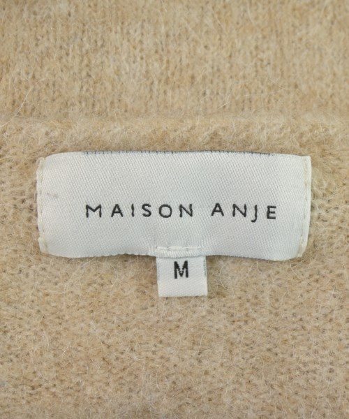 MAISON ANJE（メゾンオンジェ）ニット・セーター ベージュ サイズ:M レディース/2200717681457