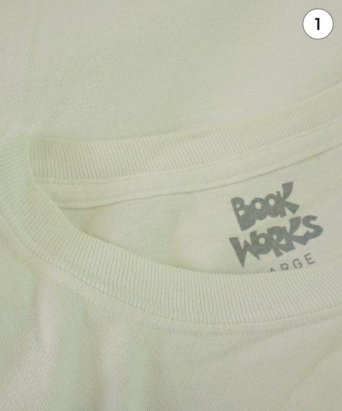BOOK WORKS（ブックワークス）Tシャツ・カットソー 白 サイズ:L メンズ/2200708014042