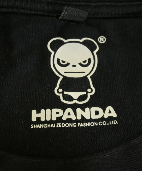 HIPANDA（ハイパンダ）Tシャツ・カットソー 黒 サイズ:L メンズ/2200679413219