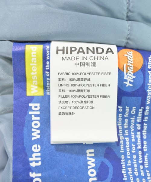 HIPANDA（ハイパンダ）ダウンジャケット/ダウンベスト 青 サイズ:S メンズ/2200709367017