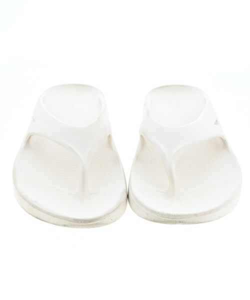 OOFOS（ウーフォス）サンダル 白 サイズ:UK6(24.5cm位) レディース/2200643963030