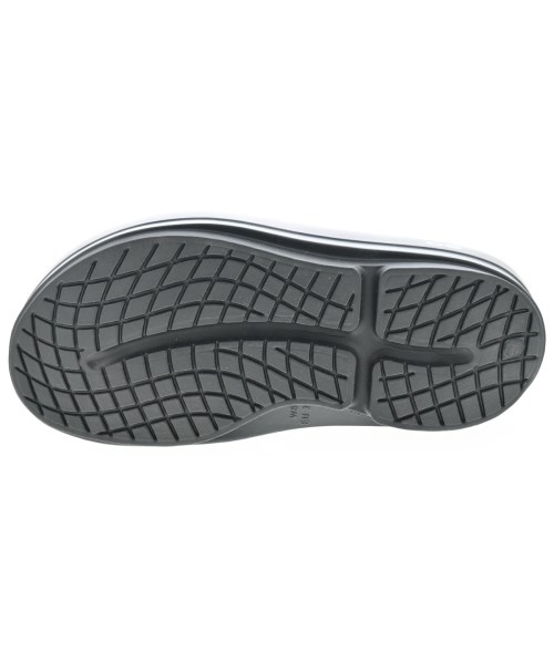 OOFOS（ウーフォス）サンダル 黒 サイズ:UK8(26.5cm位) レディース/2200644748834