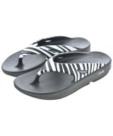OOFOS（ウーフォス）サンダル 黒 サイズ:US6(23cm位) レディース/2200610876844