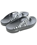 OOFOS（ウーフォス）サンダル 黒 サイズ:US6(23cm位) レディース/2200610876844