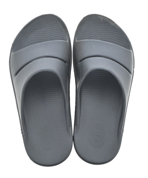 OOFOS（ウーフォス）サンダル 黒 サイズ:UK8(26.5cm位) メンズ/2200617818182
