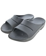 OOFOS（ウーフォス）サンダル 黒 サイズ:UK8(26.5cm位) メンズ/2200617818182
