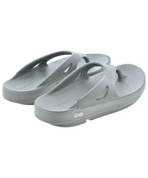 OOFOS（ウーフォス）サンダル グレー サイズ:UK7(25.5cm位) レディース/2200630325025