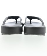 OOFOS（ウーフォス）サンダル 黒 サイズ:8(25cm位) レディース/2200609862285