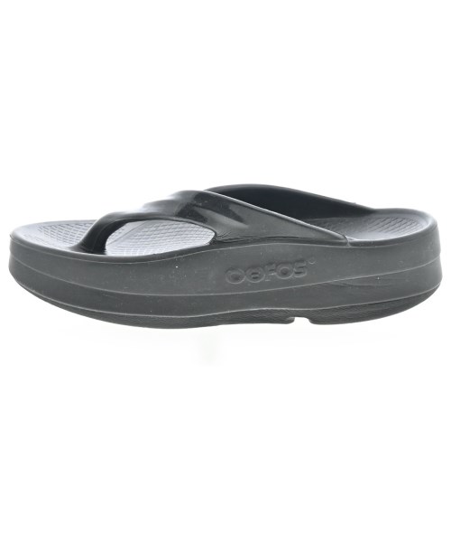 OOFOS（ウーフォス）サンダル 黒 サイズ:UK6(24.5cm位) レディース/2200614603163