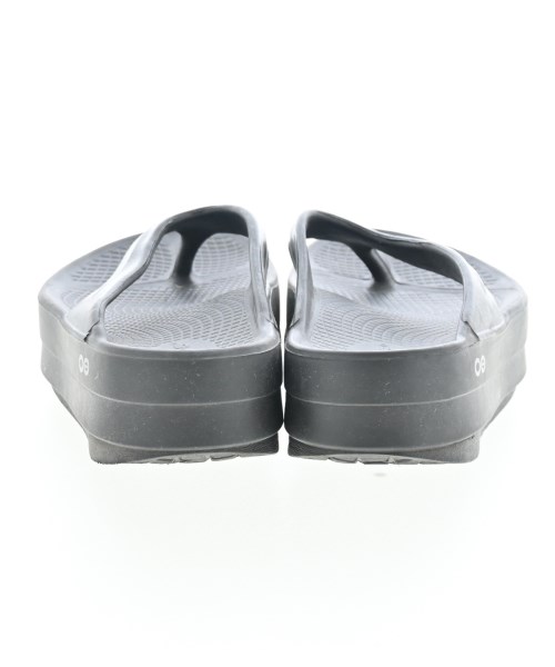 OOFOS（ウーフォス）サンダル 黒 サイズ:UK6(24.5cm位) レディース/2200614603163