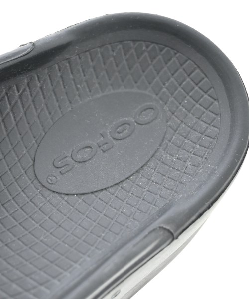 OOFOS（ウーフォス）サンダル 黒 サイズ:UK6(24.5cm位) レディース/2200614603163
