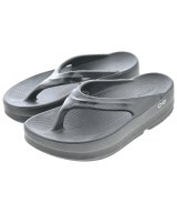 OOFOS（ウーフォス）サンダル 黒 サイズ:UK6(24.5cm位) レディース/2200614603163