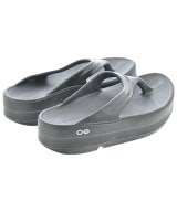 OOFOS（ウーフォス）サンダル 黒 サイズ:UK6(24.5cm位) レディース/2200614603163