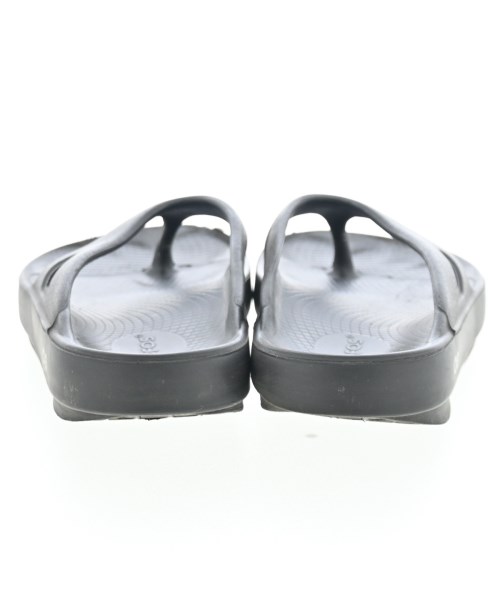 OOFOS（ウーフォス）サンダル 黒 サイズ:UK6(24.5cm位) レディース/2200619083090